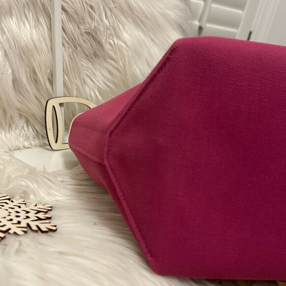 HERMES Steeple 25 Tote Bag in Rose Pourpre - Picture 15 of 16